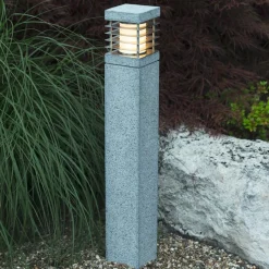 La Mer . vejlampe af ægte granit