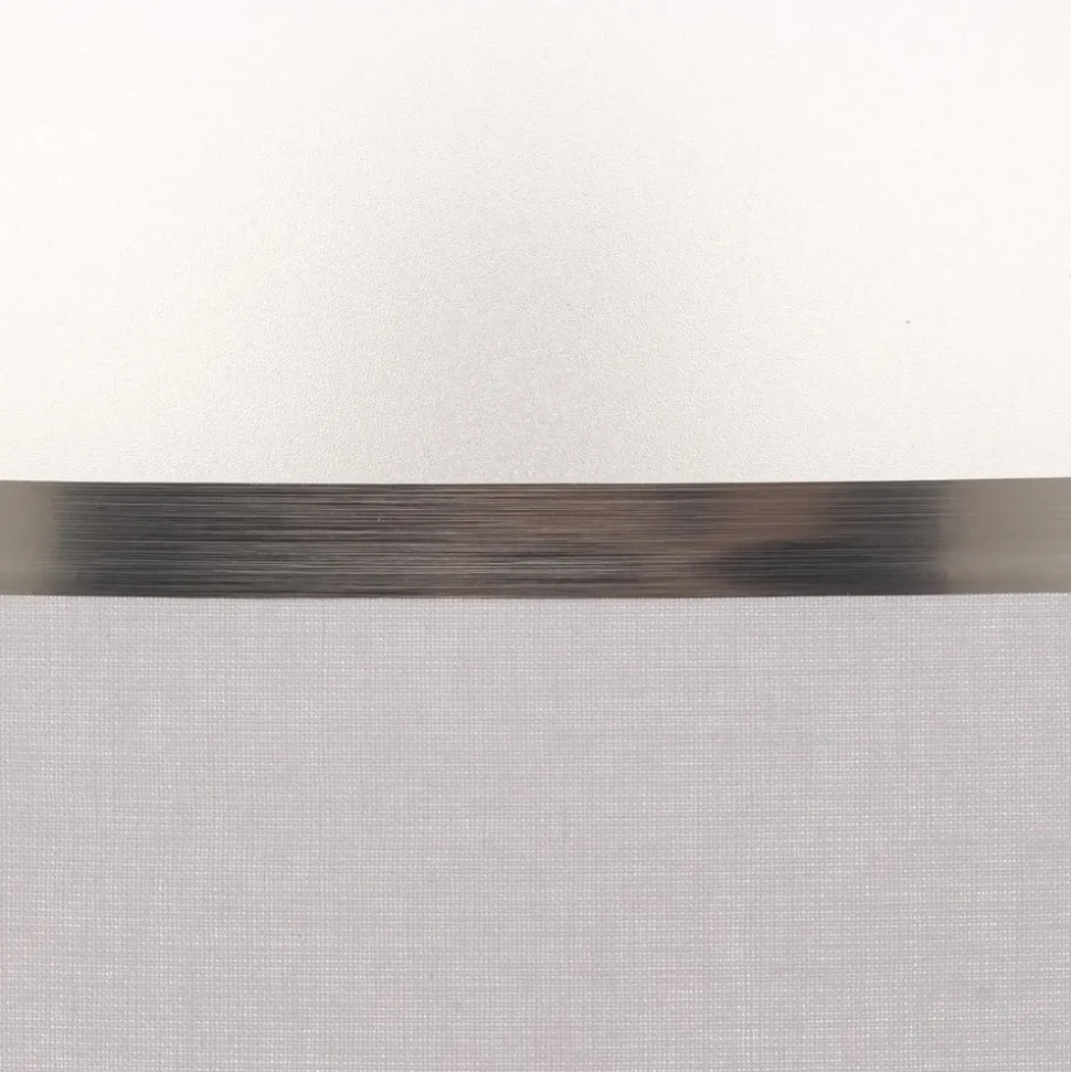 Lampeskærm Helen E27 Ø40/højde 20 cm hvid/sølv