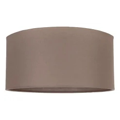Lampeskærm Roller, cappuccino, Ø 50 cm, højde 24 cm