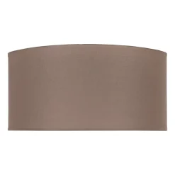 Lampeskærm Roller, cappuccino, Ø 50 cm, højde 24 cm