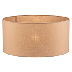 Lampeskærm Roller, cappuccino, Ø 50 cm, højde 24 cm