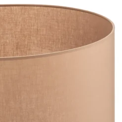 Lampeskærm Roller, cappuccino, Ø 50 cm, højde 24 cm