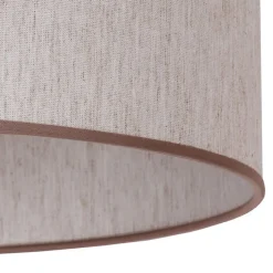 Lampeskærm Roller ecru/beige Ø 40 cm Højde 22 cm