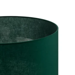 Lampeskærm Roller, grøn, Ø 50 cm, højde 24 cm