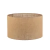 Lampeskærm Roller, lysebrun, Ø 50 cm, højde 30 cm
