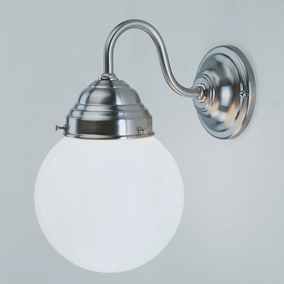 Larry væglampe, mat nikkel