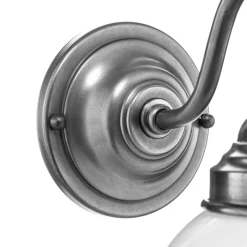 Larry væglampe, mat nikkel