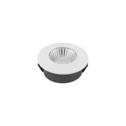 LED indbygningsspot Diled, Ø 6,7 cm, Dim-To-Warm, hvid