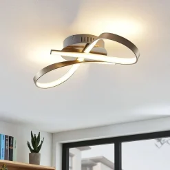 LED loftlampe Alana i sløjfe form