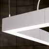 LED loftlampe Sando med ophængningssæt 30x30 cm