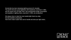 LED lyskæde Compact amber 400 LED'er 8,78 m