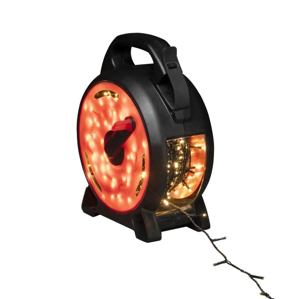 LED lyskæde Compact amber 400 LED'er 8,78 m
