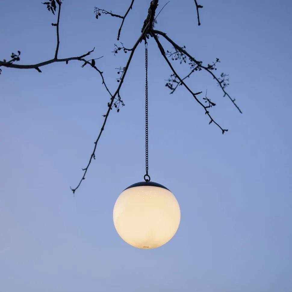 LED solar hængelampe Globus