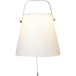 LED solar hængelampe Solia, Ø 28 cm