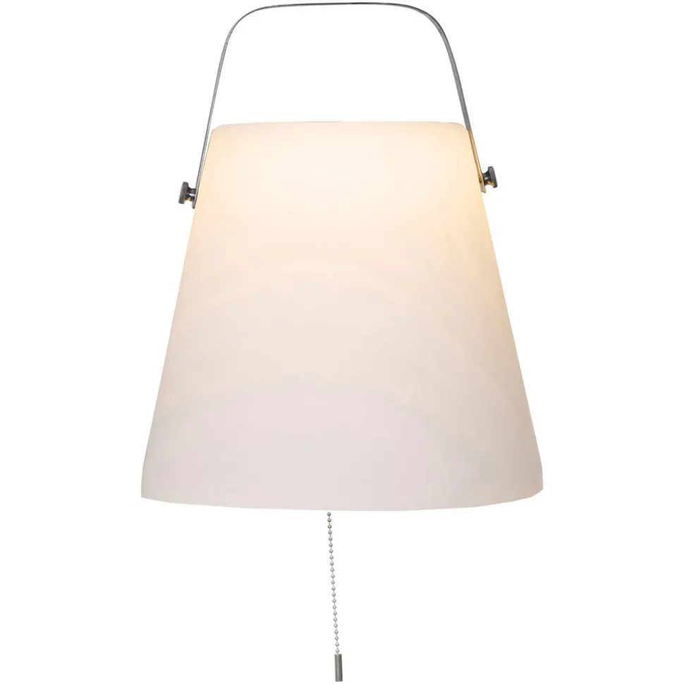 LED solar hængelampe Solia, Ø 28 cm