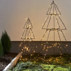 LED udendørs dekoration Light Tree Foldy, højde 50 cm