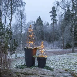 LED udendørs dekoration Light Tree Foldy, højde 50 cm