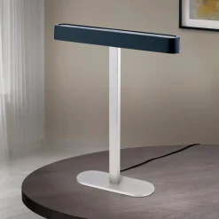 LED-bordlampe Auftakt nikkel/sort