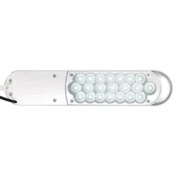 LED-bordlampe MAULatlantic, hvid, højde 41 cm, stativ