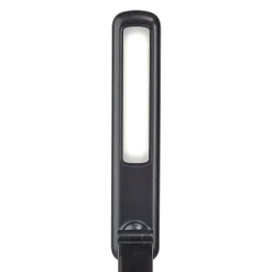 LED-bordlampe MAULjazzy, sort, højde 43 cm, dæmpbar USB-port