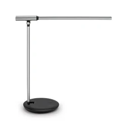 LED-bordlampe MAULrubia, sølvfarvet, dæmpbar, CCT