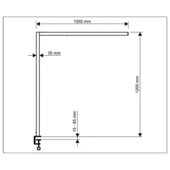 LED-bordlampe MAULsirius, sort, dæmpbar, CCT-klemmesokkel