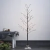 LED-dekorationstræ Tobby Tree IP44 brun højde 120 cm