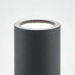 LED-downlight Embla af aluminium IP54, mørkegrå