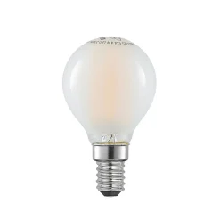 LED-dråbepære E14 4 W 2.700 K mat dæmpes, 5 stk