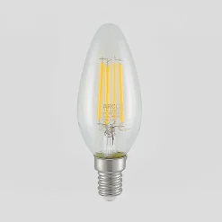 LED-filamentpære E14 4 W 827 3-trins-dæmper, 3 stk