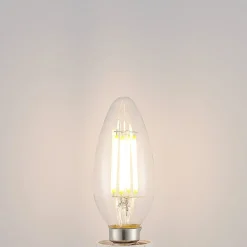 LED-filamentpære E14 4 W 827 3-trins-dæmper, 3 stk