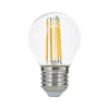 LED-filamentpære E27 G45 klar 6W 827 720lm dæmpbar
