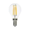 LED-filamentpære E14 G45 klar 6W 827 720lm dæmpbar