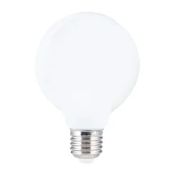 LED-globepære E27 8 W G95 2.700 K opal, kan dæmpes