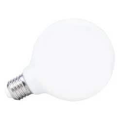 LED-globepære E27 6 W G80 opal, kan dæmpes