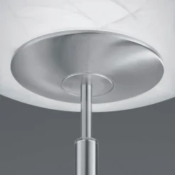 LED-gulvlampe Findus, 2 lyskilder, nikkel