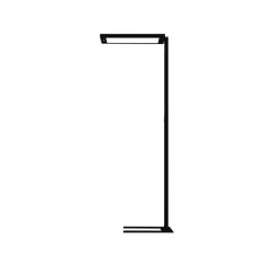 LED-gulvlampe Lavigo Core DPS 12500/840/R/G1 sort, sensor