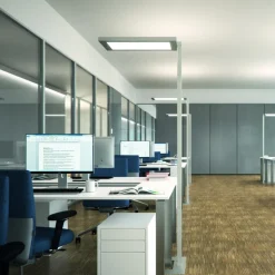 LED-gulvlampe Lavigo Core DPS 12500/840/R/G1, hvid, sensor