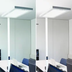 LED-gulvlampe Lavigo Core DPS 12500/840/R/G1, hvid, sensor