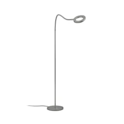 LED-gulvlampe Tessa-Flex, antracit, dæmpbar