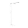 LED-gulvlampe til kontor MAULsenja, hvid, sensor, højde 196 cm