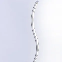 LED-gulvlampe Wave 3.000K 120 cm stål