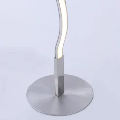 LED-gulvlampe Wave 3.000K 120 cm stål
