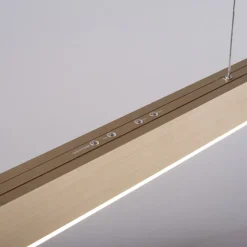 LED-hængelampe PURE Moto, imperial gold, dæmpbar, CCT