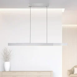 LED-hængelampe PURE Moto-Rise, diamant, aluminium, CCT