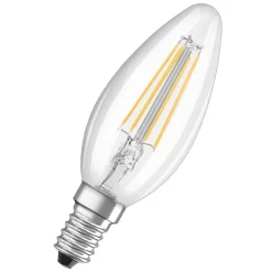 LED-kertepære E14 4 W filament 2.700K 3 stk