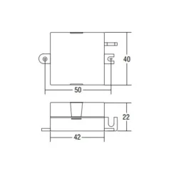 LED-konverter, 6 W, 250mA CC, 230VAC til 2-23VDC