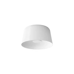 LED-loftlampe Delfi_S, hvid, Ø 35 cm, metal