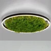 LED-loftlampe Green Ritus, mos dæmpbar Ø58,5cm