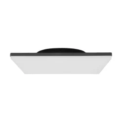 LED-loftlampe Henni, IP65, sensor, 30x30 cm, antracit